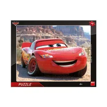 Puzzle Cars: McQueen 40 Dino