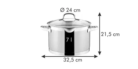 Tescoma hrniec PRESIDENT s cediacou pokrievkou ø 24 cm, 7.0 l