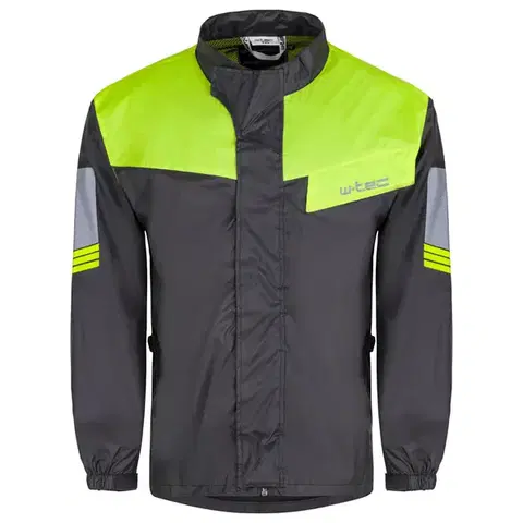 Moto pláštenka W-TEC Igava Farba čierna-fluo zelená, Veľkosť S
