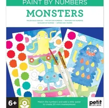 Paint by Numbers: Monsters - Collage
