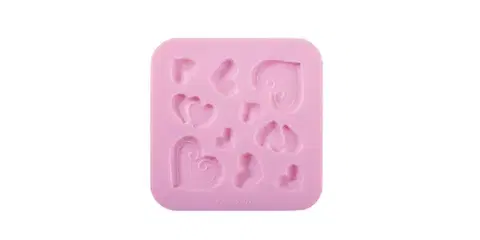 Tescoma silikónové formičky DELÍCIA DECO, srdiečka