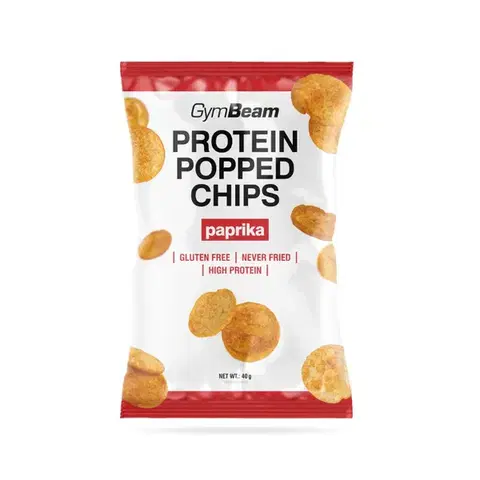 GymBeam Proteínové čipsy paprika