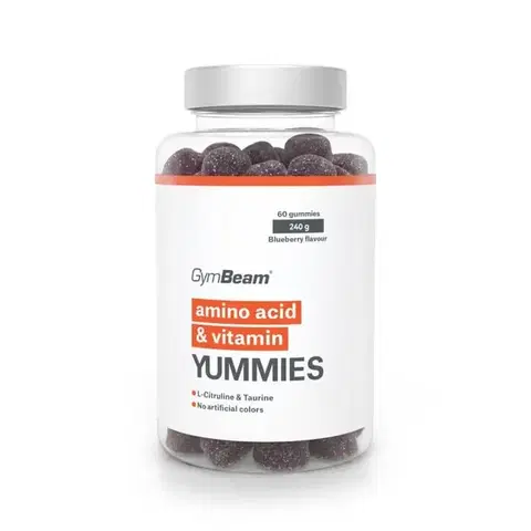 GymBeam Amino Acid & Vitamin Yummies čučoriedka