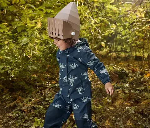 Detský overal do dažďa, rytier