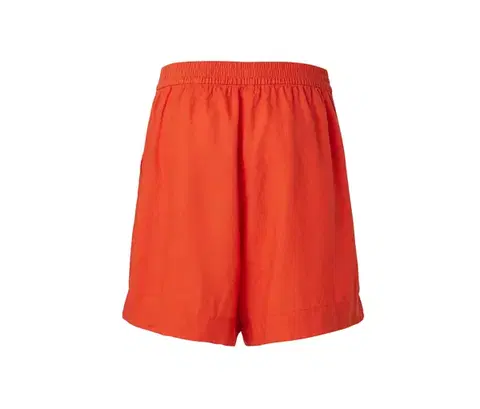 Ľanové šortky, oranžové
