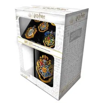 Darčekový set Harry Potter - Rokfort (hrnček, podtácka, kľúčenka)