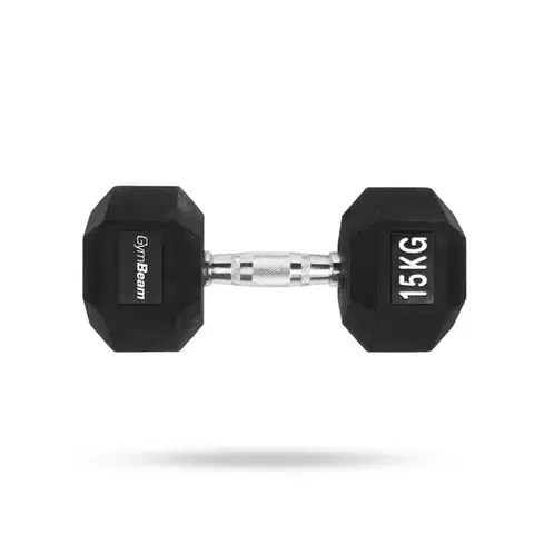 GymBeam Hexagonálna jednoručka White
