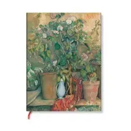 Zápisník Cezanne’s Terracotta Pots and Flowers Ultra Unlined Ultra Paperblanks