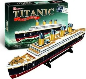 Puzzle 3D Titanic – 35 častí