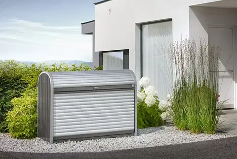 Biohort Roletový box BIOHORT Storemax 120 117 × 73 cm (sivý kremeň metalíza)