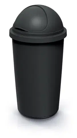 Odpadkový kôš COMPACTO ROLL 60 L čierny