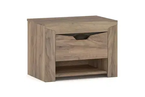 CELEST spálňová zostava, wenge/dub tabaco