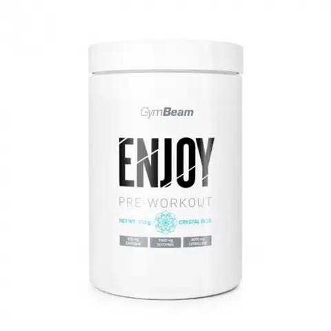 GymBeam ENJOY Pre-Workout crystal blue