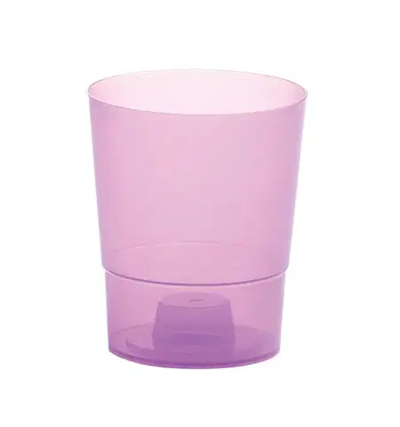 Kvetináč Coubi Orchidea fialový transparentný