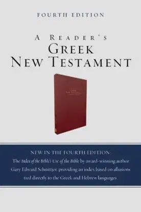 A Reader's Greek New Testament - Albert L. Lukaszewski, Richard J. Goodrich