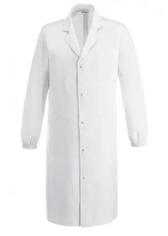 EGOCHEF Pánsky zdravotnícky plášť s gumičkou EGOchef Arnold - biely XXL