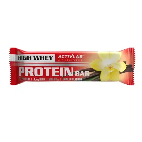 ActivLab Proteínová tyčinka High Whey vanilka