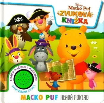Macko Puf: Macko Puf hľadá poklad - Zvuková knižka