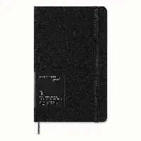 Zápisník + MOLESKINE SMART N tvrdý čistý čierny L