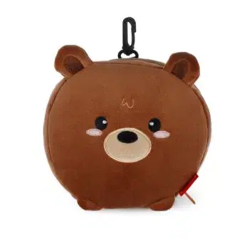 Legami Cestovný vankúšik s maskou na oči Teddy Bear TO TRAVEL IS TO LIVE