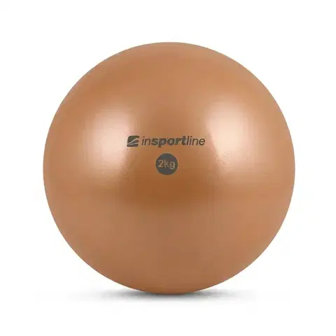 Joga lopta inSPORTline Yoga Ball 2 kg Farba čierna