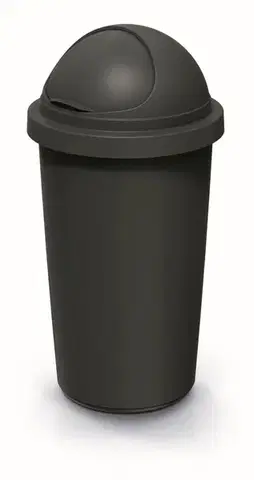 Odpadkový kôš COMPACTO ROLL 30 L čierny