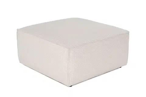 Taburet LORA 85 cm béžovo-biely