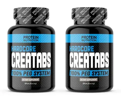 Hardcore CreaTabs - Protein Nutrition 100 tbl. + 100 tbl.
