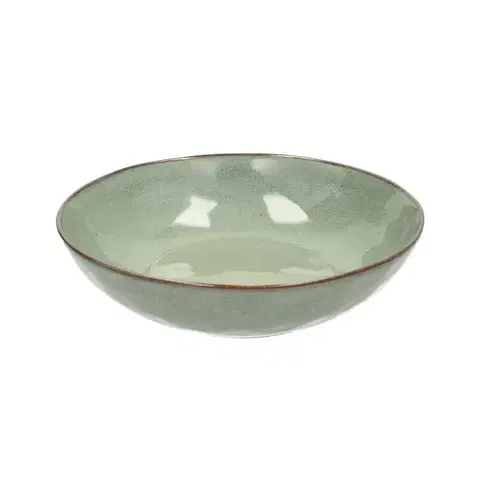 Dekoria Hlboký tanier Gelato ⌀21cm green, 21 x 5,5 cm 