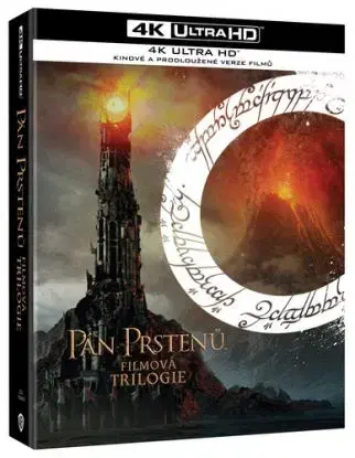 Pán prstenů filmová trilogie: Prodloužená a kinová verze 9BD (UHD)
