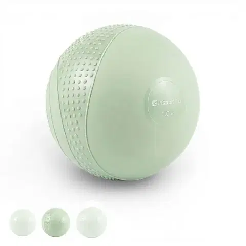 Mini medicinbal inSPORTline Sendelar 11cm/1kg Farba zelená