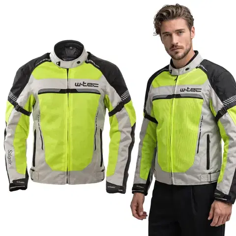 W-TEC Saigair Fluo Yellow-Gray - M