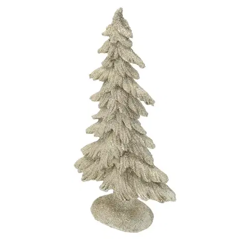 Dekoria Dekorácia Golden Christmas Tree 30cm, 16 x 6 x 30 cm