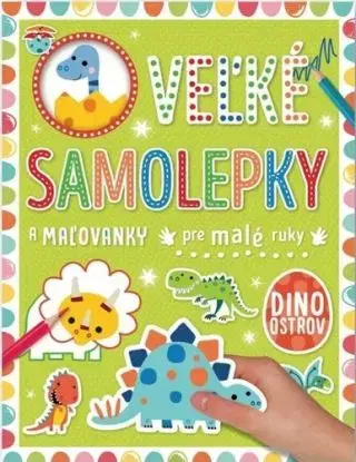 Dino - Veľké samolepky pre malé ruky