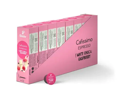 Cafissimo Flavoured Espresso - White Choc & Raspberry - 80 kapsúl