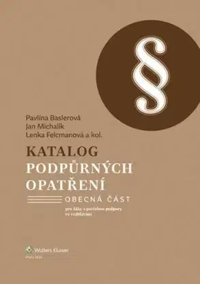 Katalog podpůrných opatření pro žáky s potřebou podpory ve vzdělávání - Obecná část