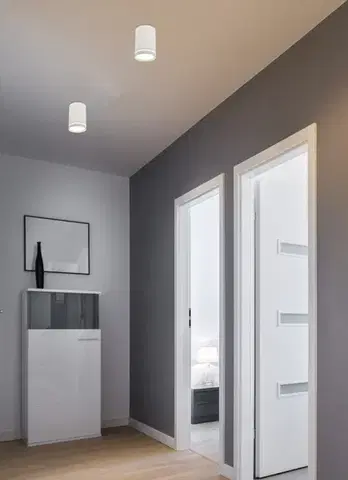 Stropné svietidlo 1x15W gu10 biele matné