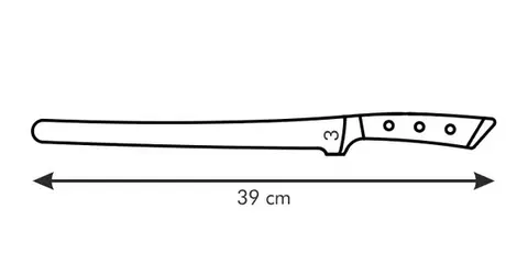 Tescoma nôž na šunku AZZA 26 cm
