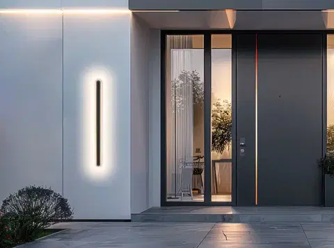 Vonkajšie fasádne svietidlo STICK - minimalistické LED nástenné svietidlo 90 cm 28W - moderné vonkajšie osvetlenie IP65