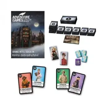 Párty hra Adventure games: Grand hotel Abaddon Dino - Dino Toys
