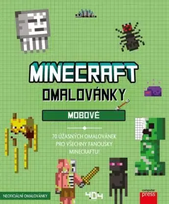Omalovánky Minecraft - Mobové, 2. vydání