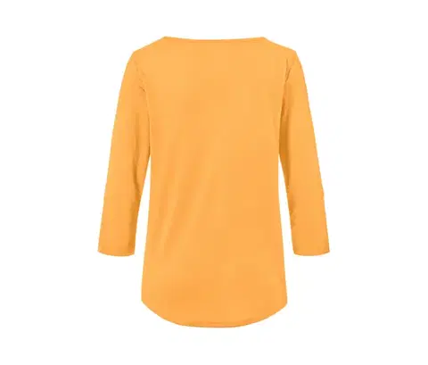 Funkčné tričko s 3/4 rukávmi, oranžové