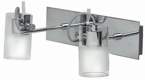 Nástenná lampa Dragon 2X40W G9 chrómová, akcia
