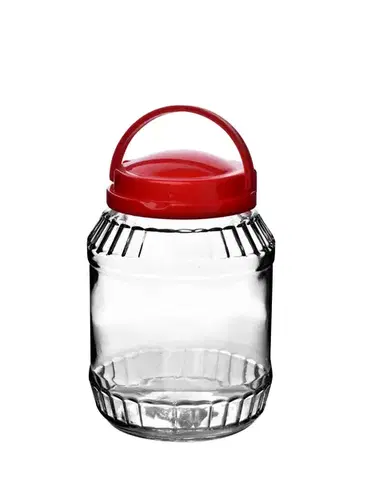 Sklenená dóza s viečkom MOLDI 2,0 l