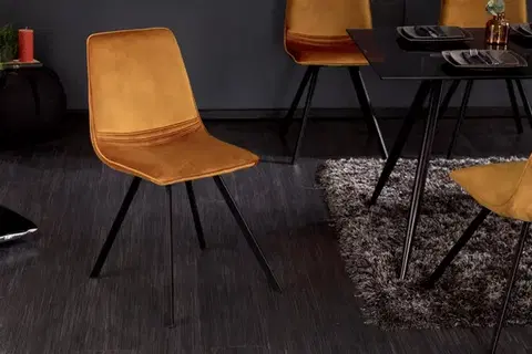 Jedálenská stolička 4 ks AMYKLAS Dekorhome