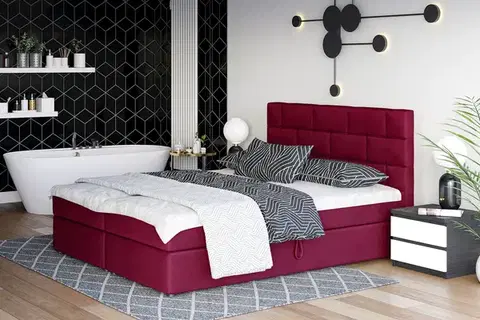 WALENT boxspringová posteľ 160x200, Itaka 34