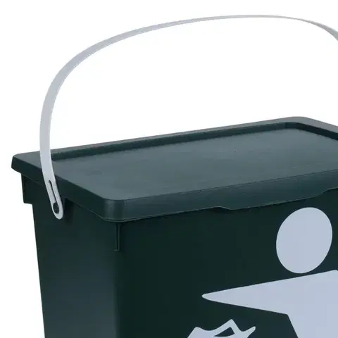 Odpadkový kôš Bio 12 l zelený