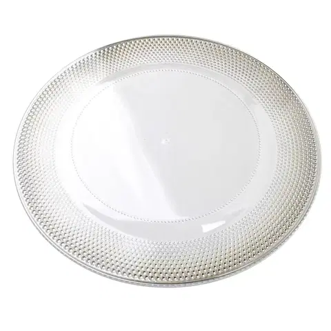 Dekoratívny tanier BLANCHE CLEAR II. 30 cm zlatý