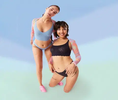 Podprsenka sloggi ZERO Feel Bliss Top, čierna