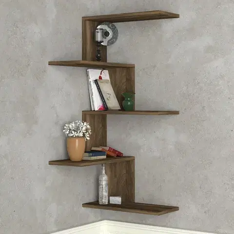 Polica Caniko Walnut